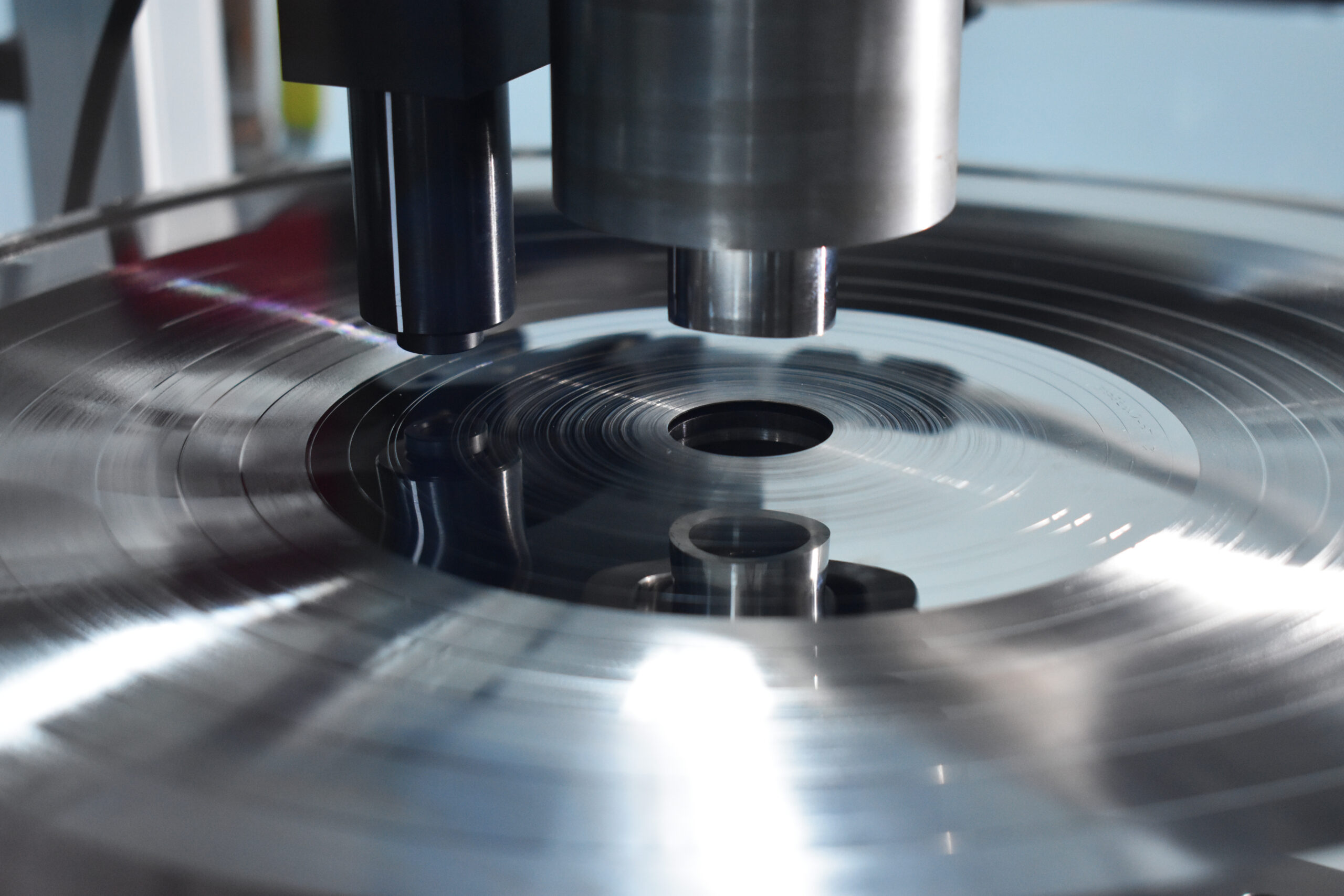 Vinyl record stamper manufacturing